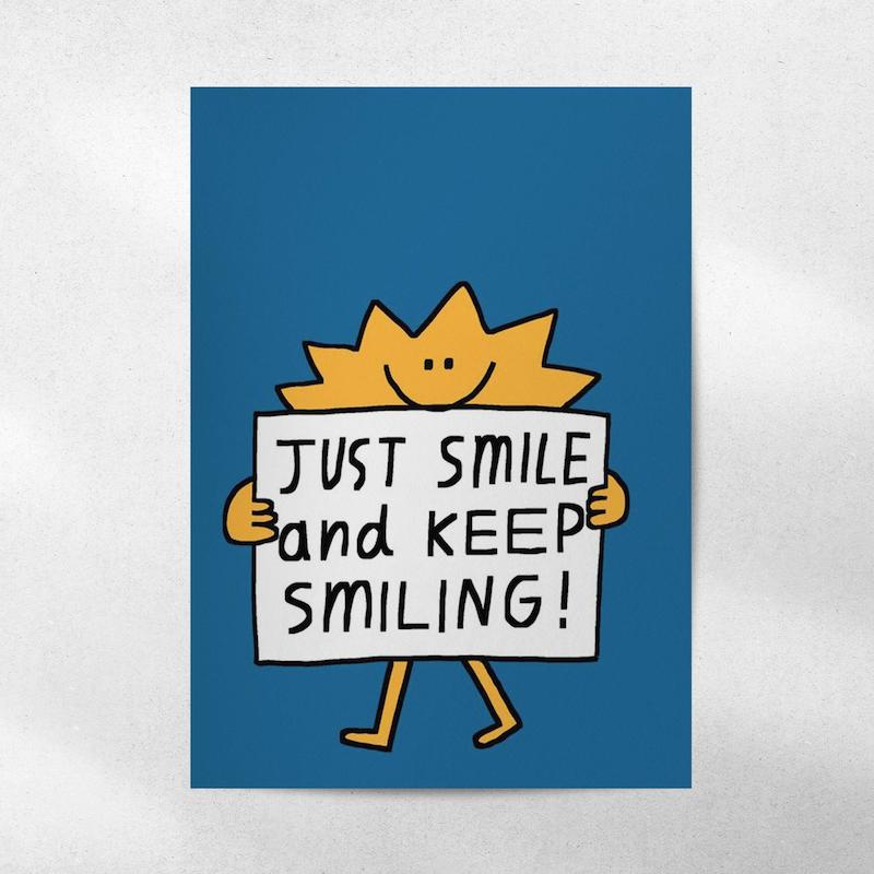 پوستر Just Smile