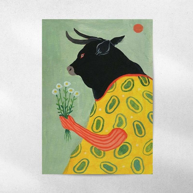 پوستر Cow