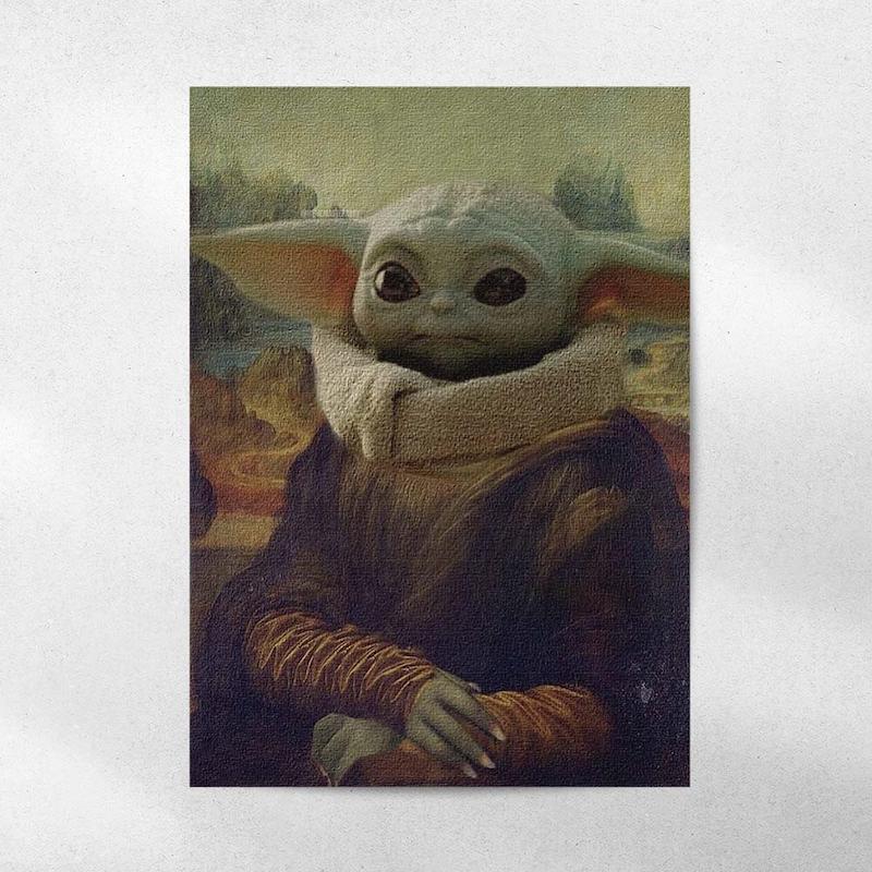 پوستر Baby Yoda