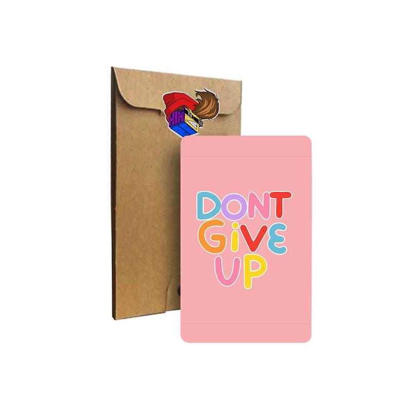استیکر کارت Don't Give Up
