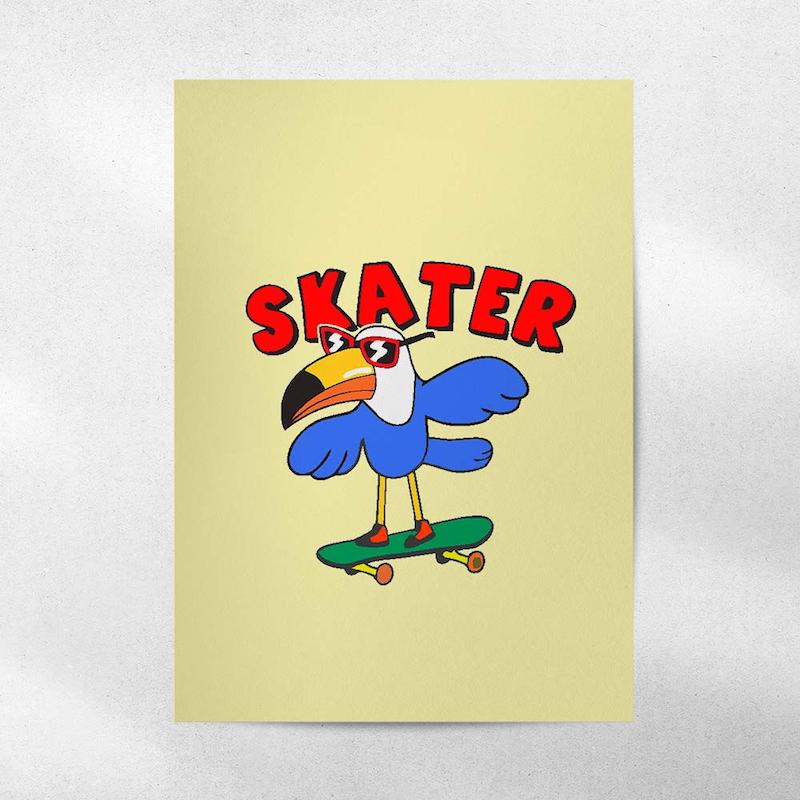 پوستر Skate