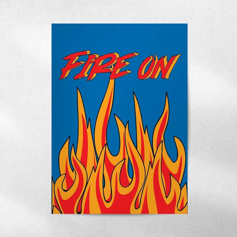 پوستر Fire On