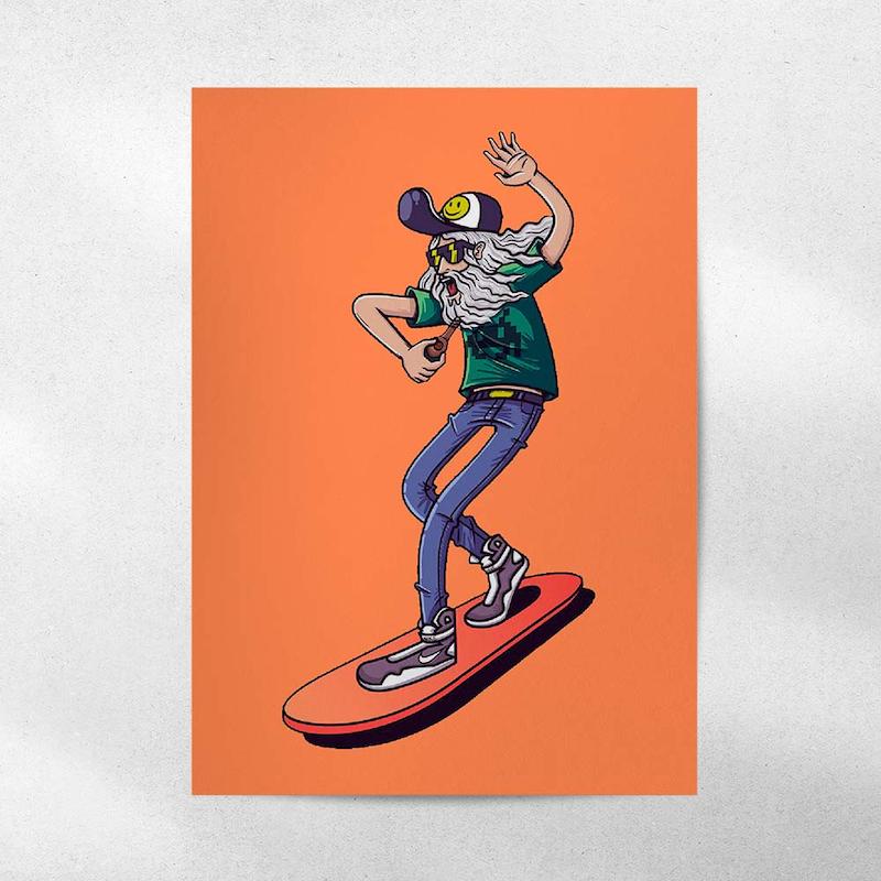 پوستر Skate