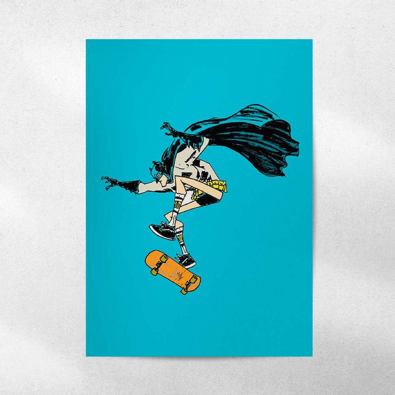 پوستر Skater Batman