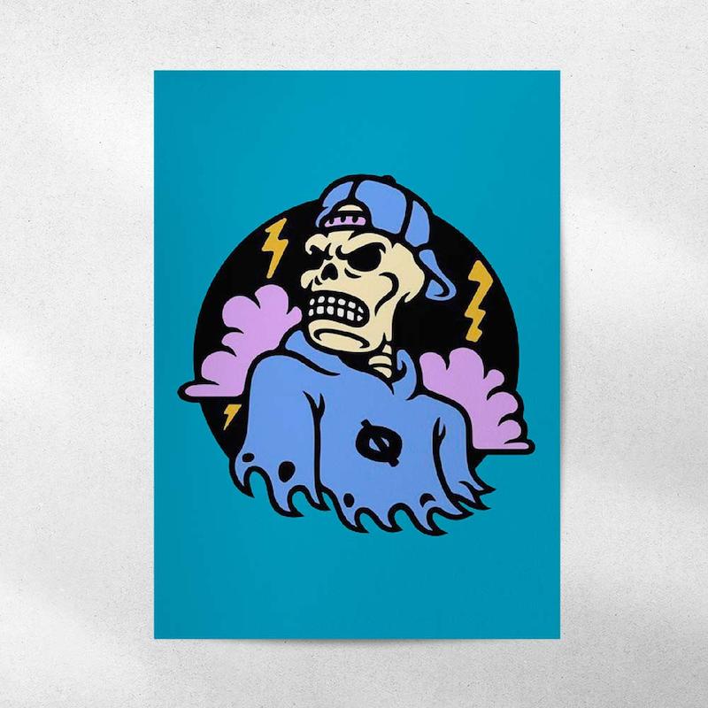 پوستر skeleton