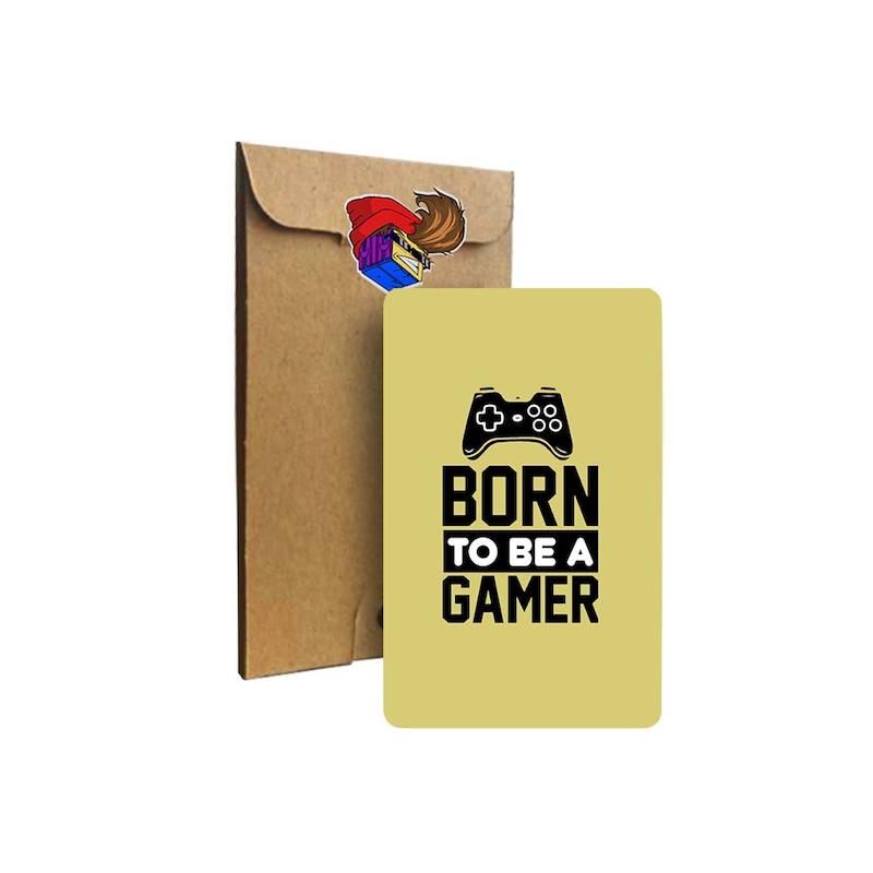 استیکر کارت Born to be a gamer