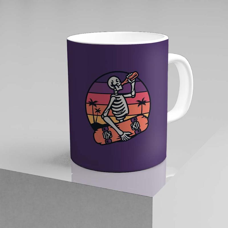 ماگ Skater Skeleton