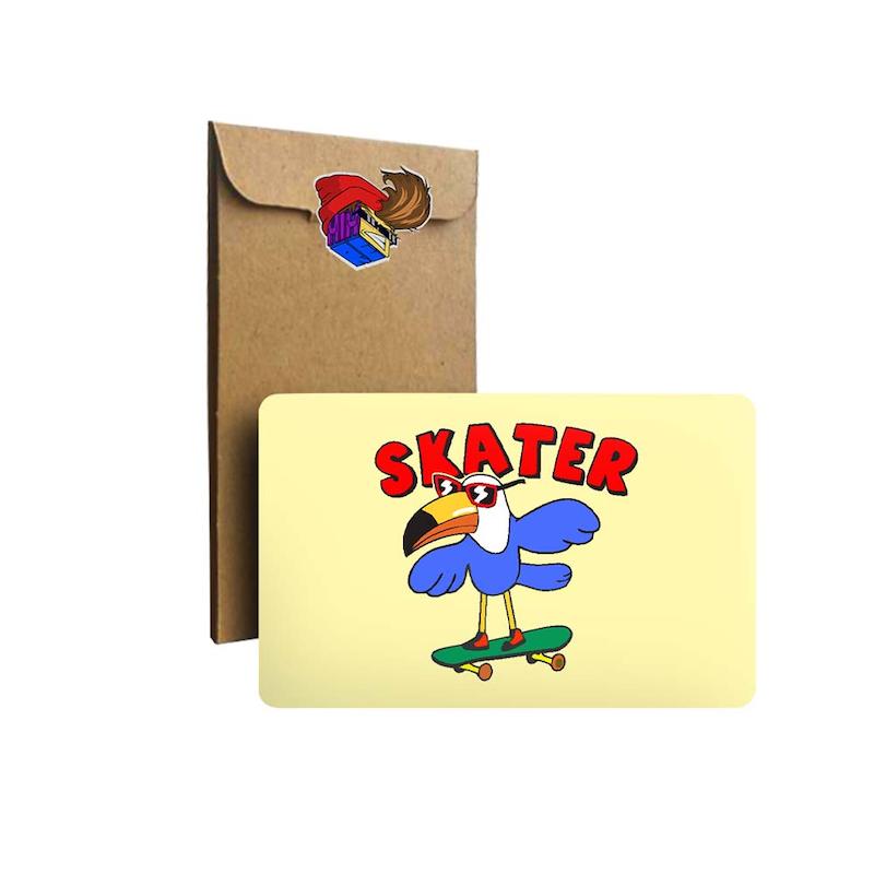 استیکر کارت Skate