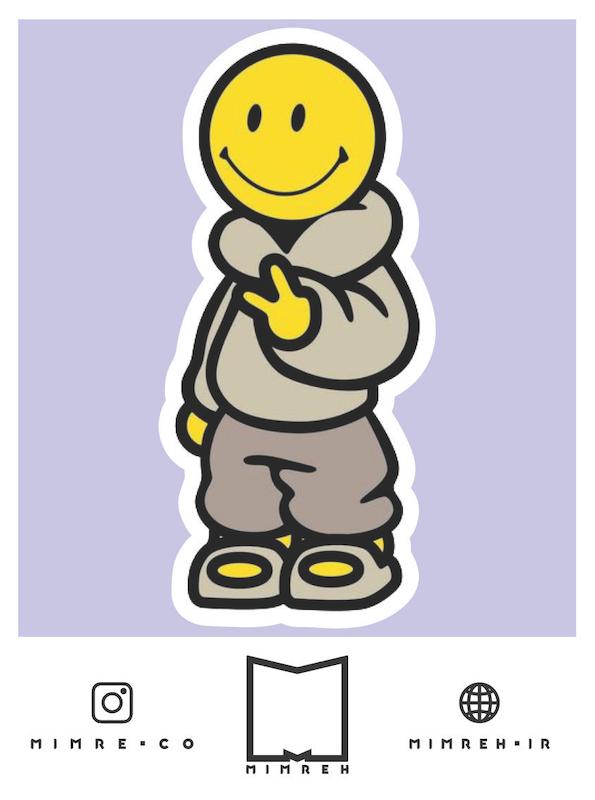 استیکر Happyface
