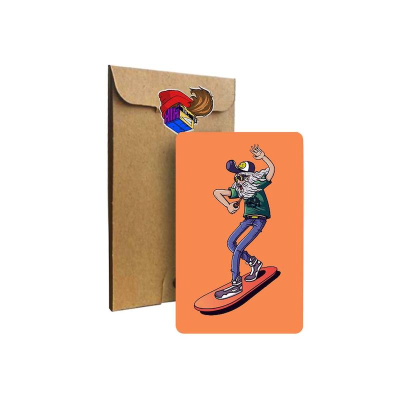 استیکر کارت Skate
