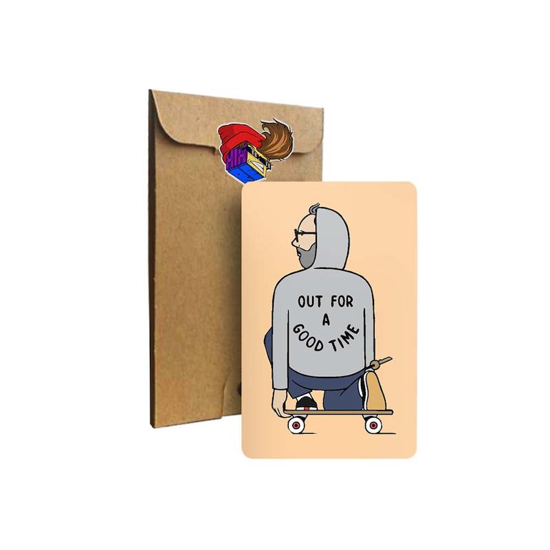 استیکر کارت cool skater