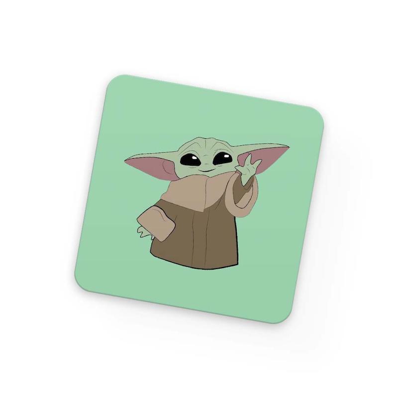 زیر لیوانی Baby Yoda