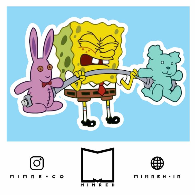استیکر sponge bob