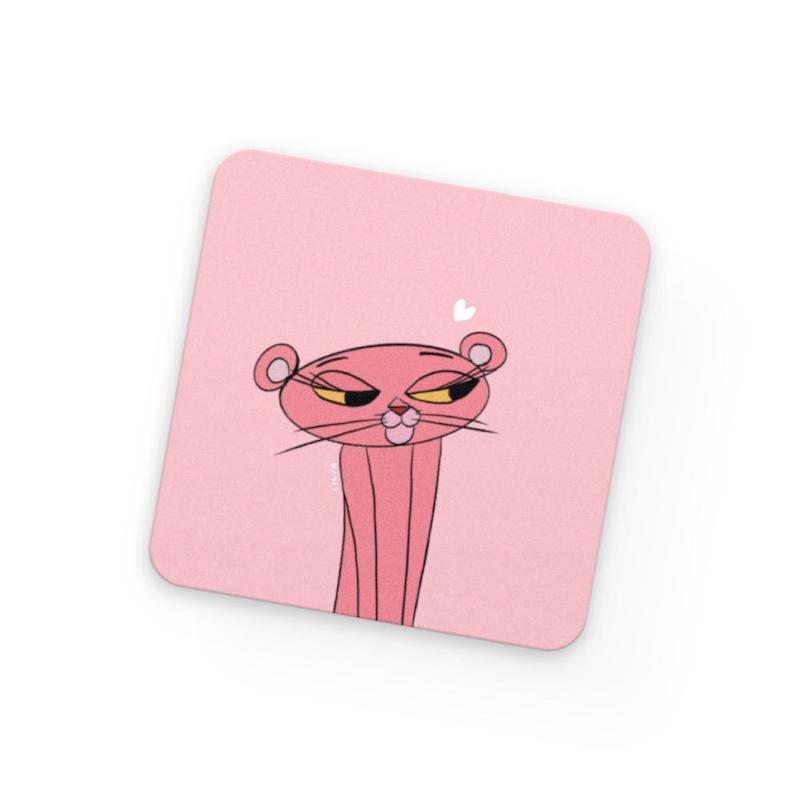 زیر لیوانی pink panther's girlfriend