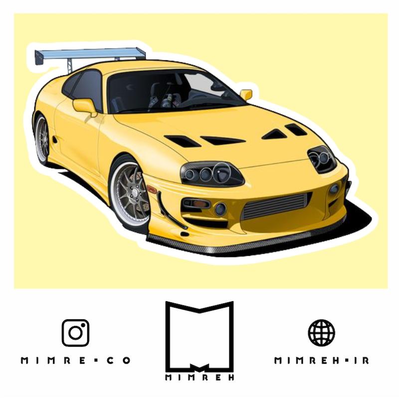 استیکر Car