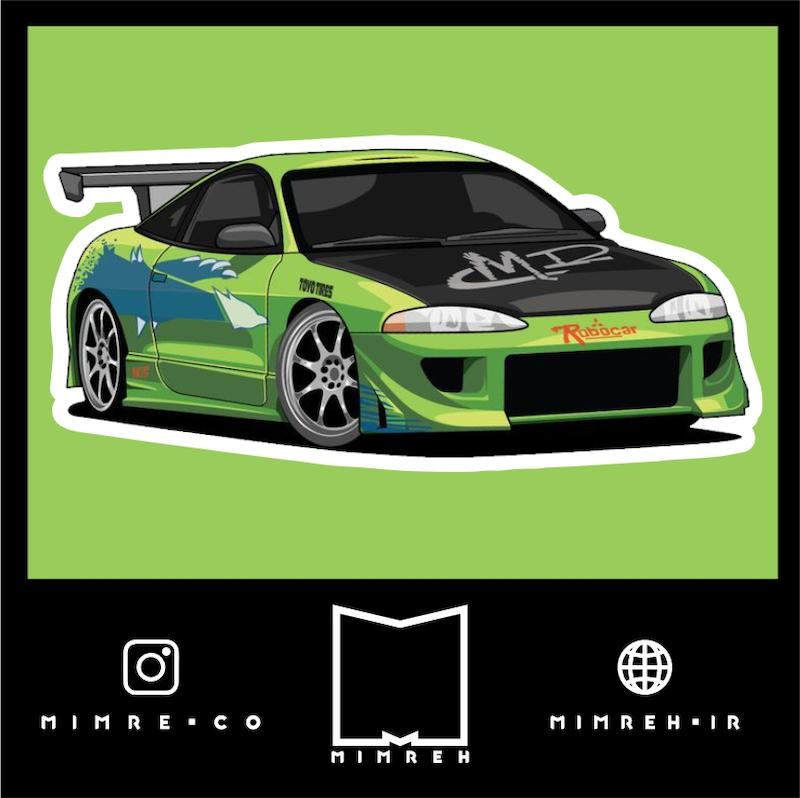 استیکر Car