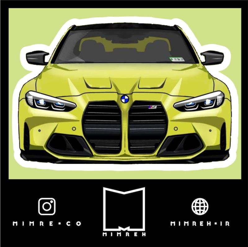 استیکر Bmw