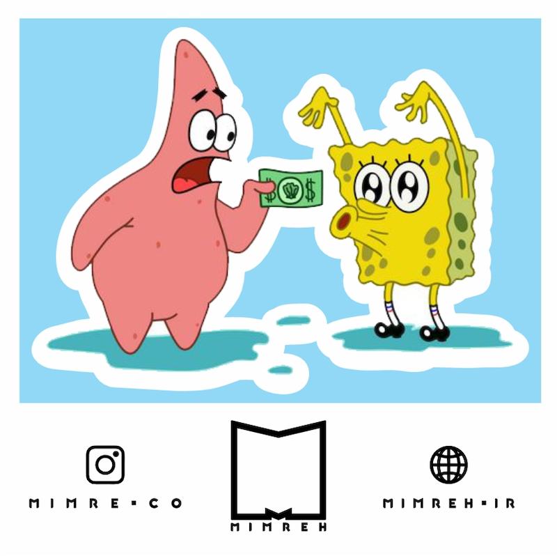 استیکر   spongebob