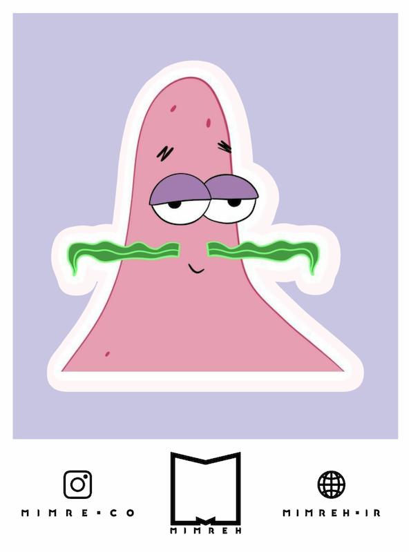 استیکر Sponge Bob