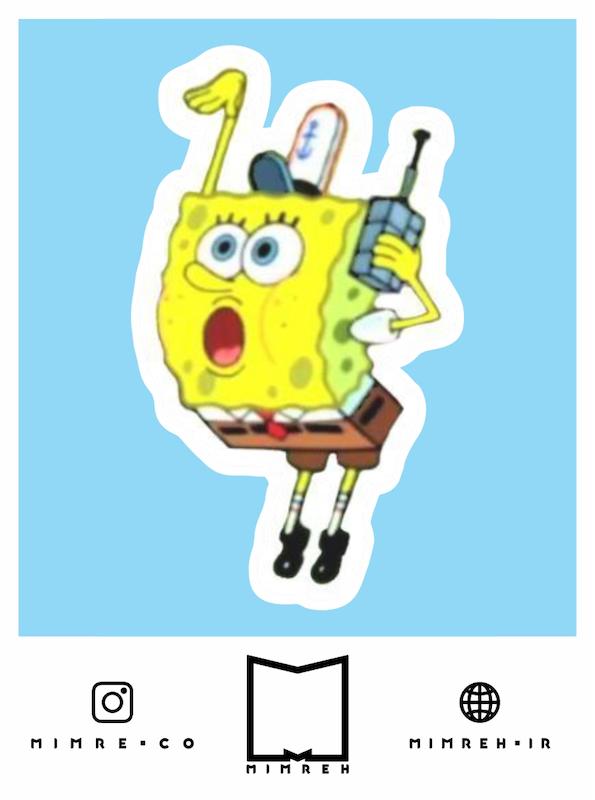 استیکر Sponge Bob
