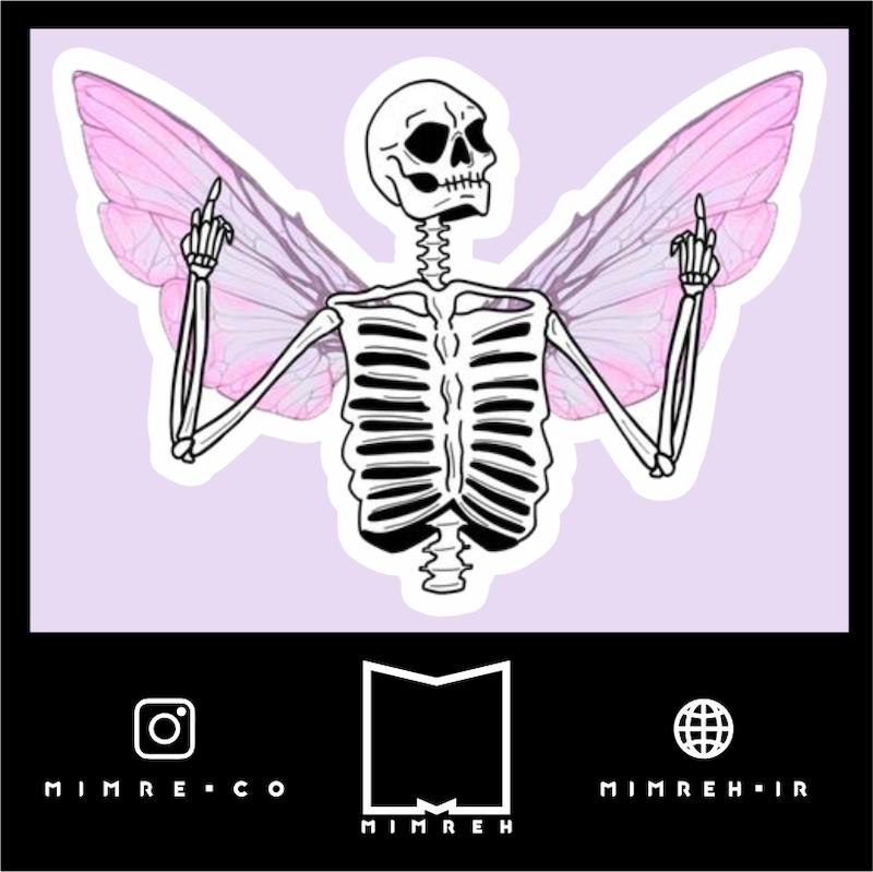 استیکر   skeleton