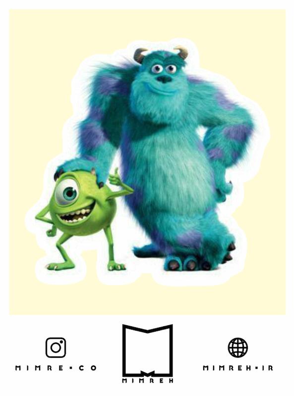 استیکر Monsters, Inc