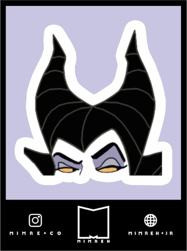 استیکر Maleficent