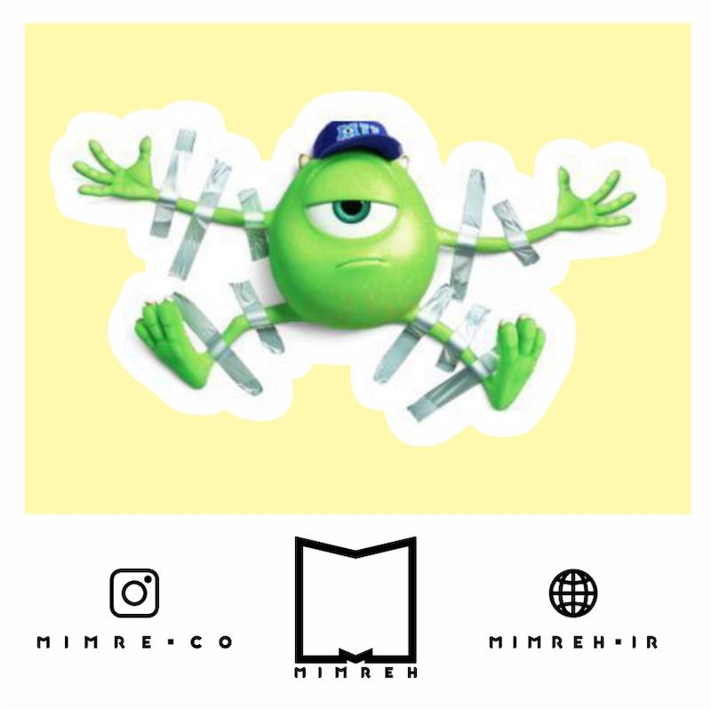 استیکر Monsters, Inc