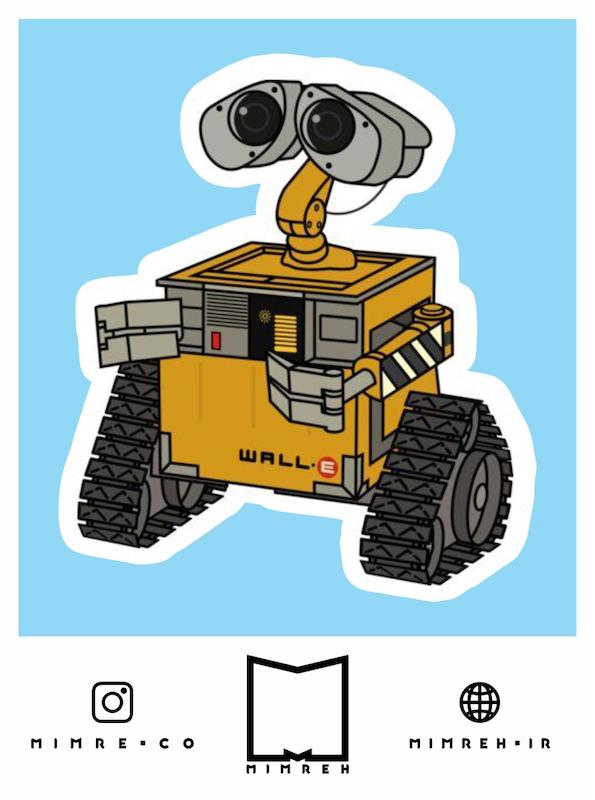 استیکر   Wall-E