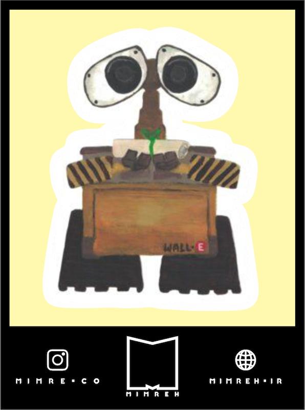 استیکر Wall-E