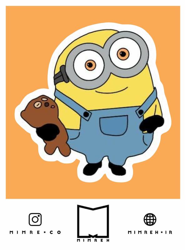 استیکر   Minions