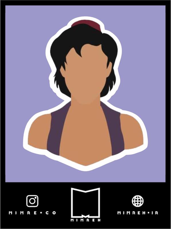 استیکر aladdin