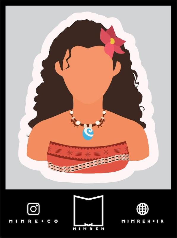 استیکر Moana