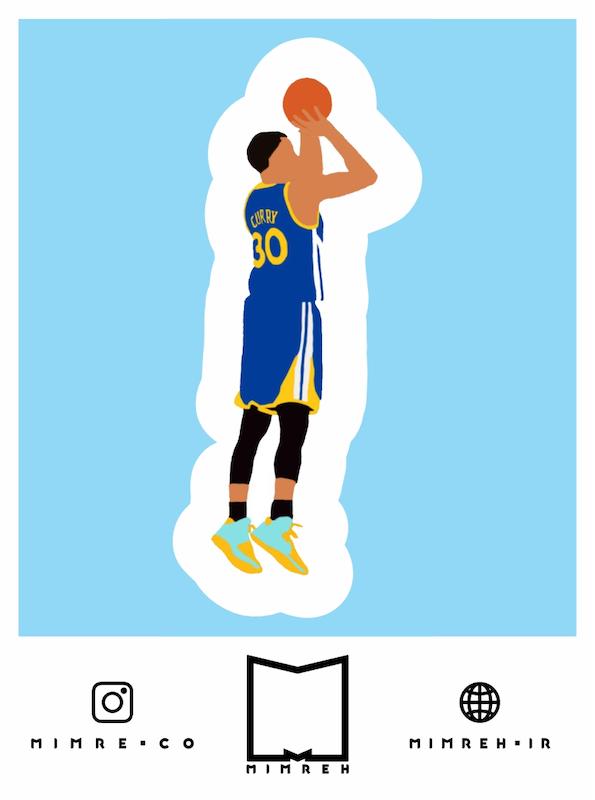 استیکر Basketball
