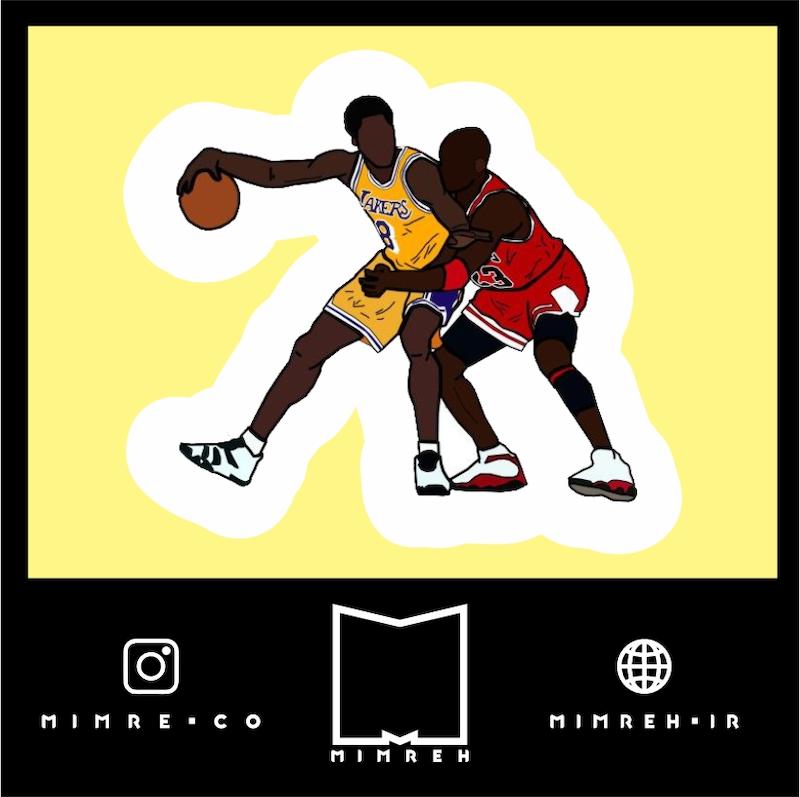 استیکر Basketball