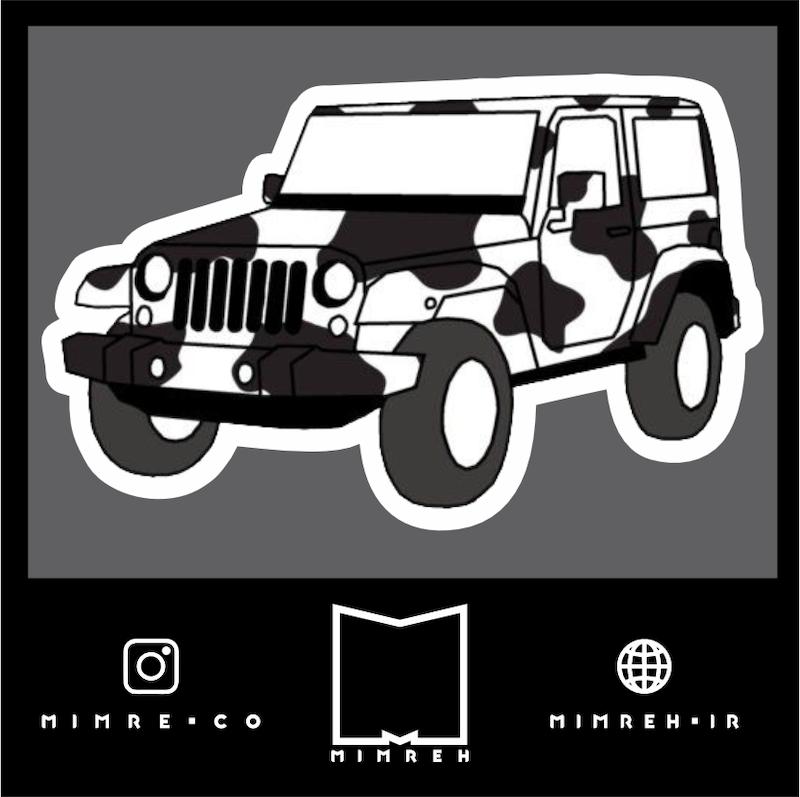 استیکر Jeep