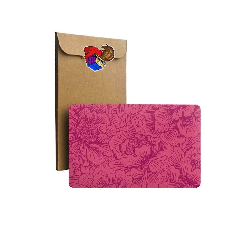استیکر کارت Flowers