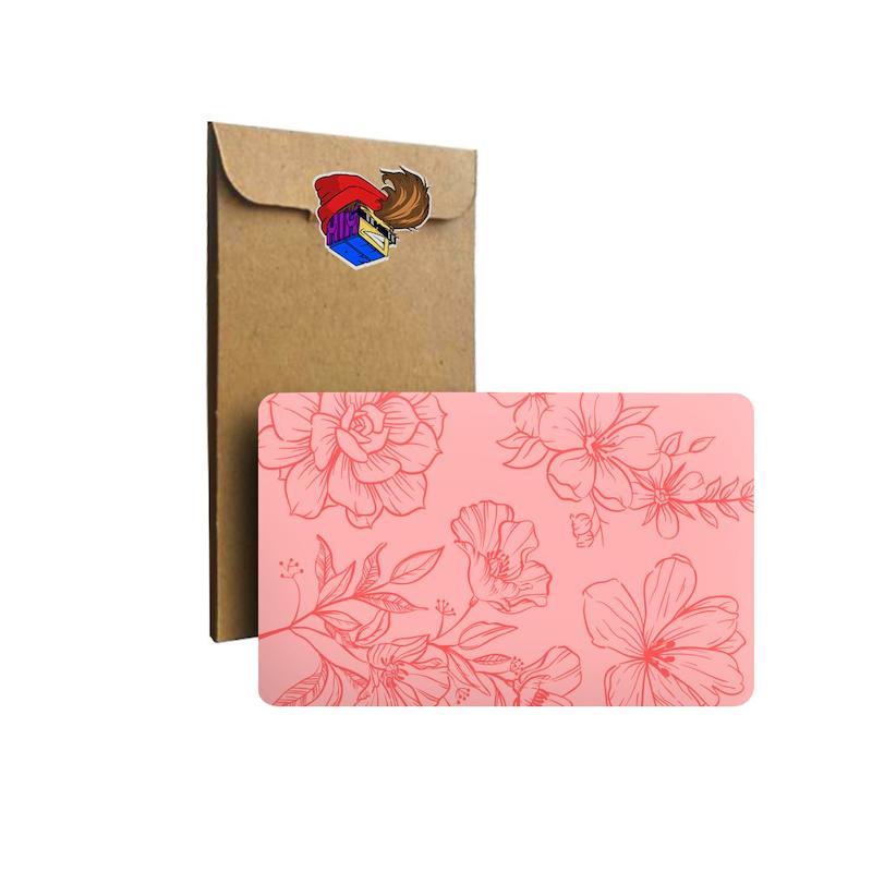 استیکر کارت Flowers