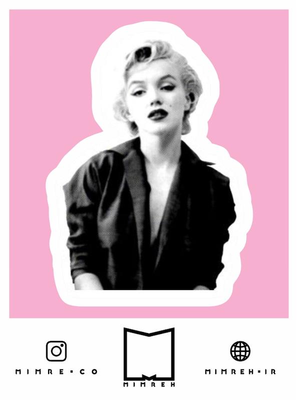 استیکر Marilyn Monroe