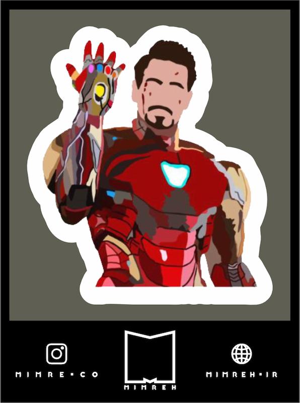 استیکر Ironman
