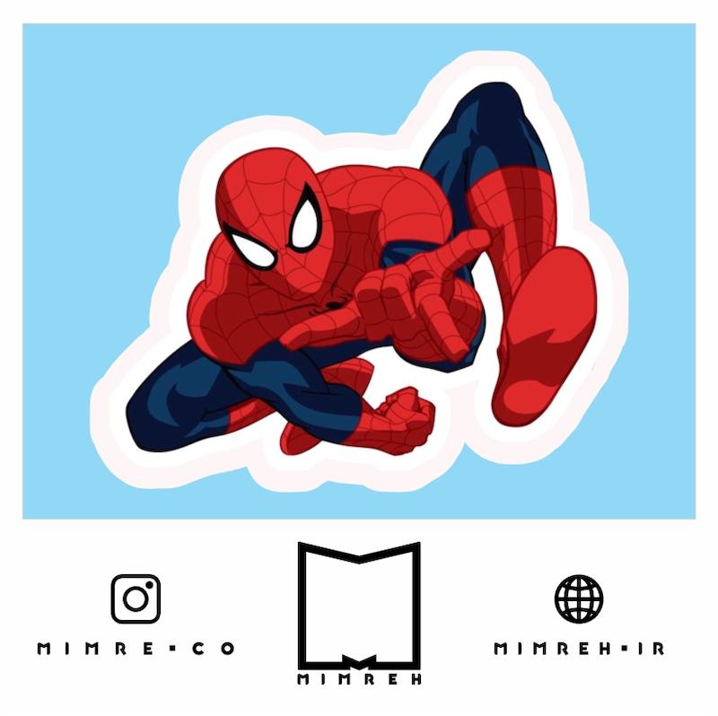 استیکر Spiderman