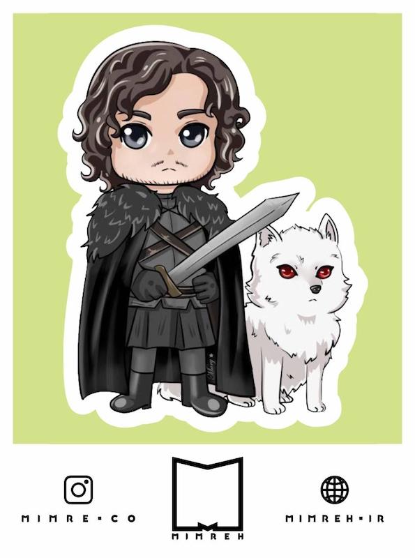 استیکر Game Of Thrones