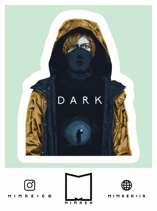 استیکر Dark