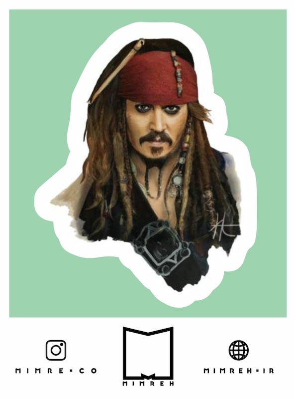 استیکر Johnny Depp