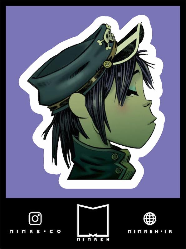 استیکر بند Gorillaz