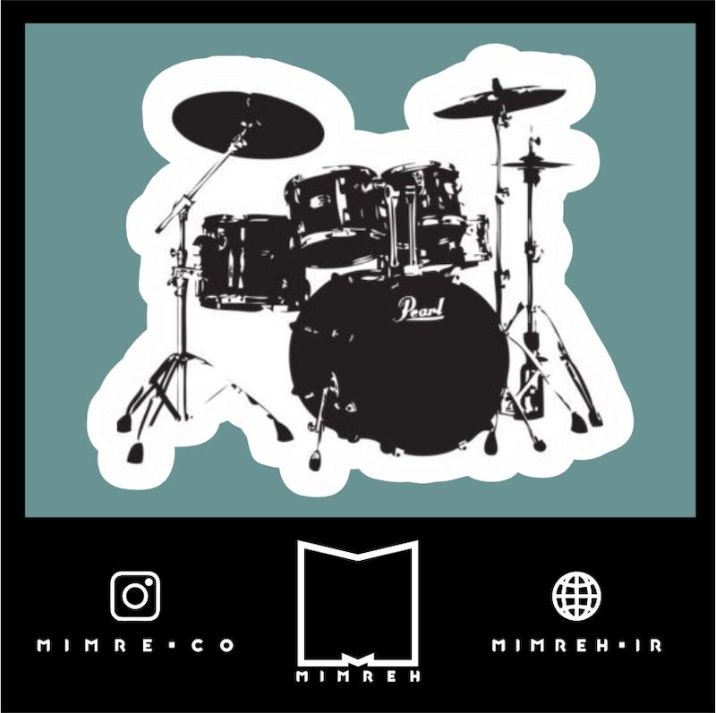 استیکر Music