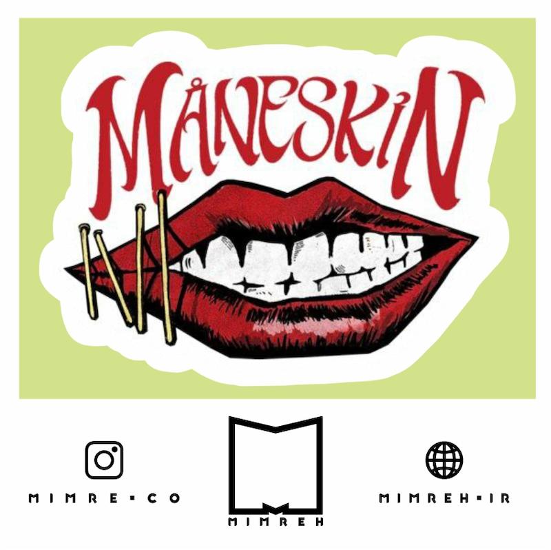 استیکر بند maneskin