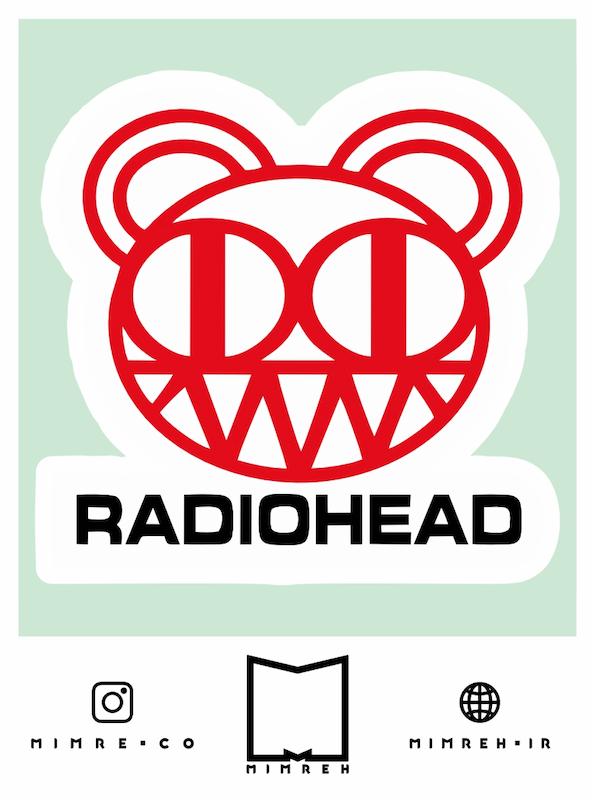 استیکر بند Radiohead