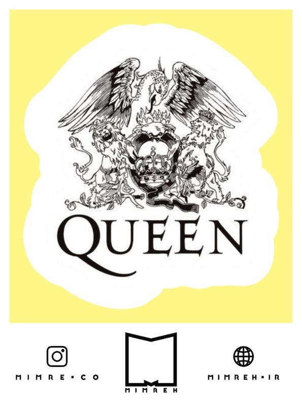 استیکر بند Queen