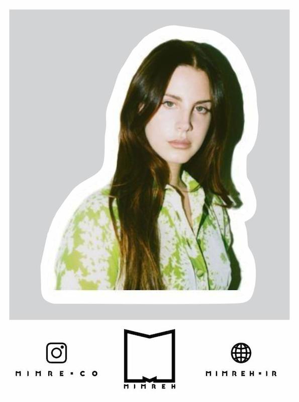 استیکر Lana Del Rey